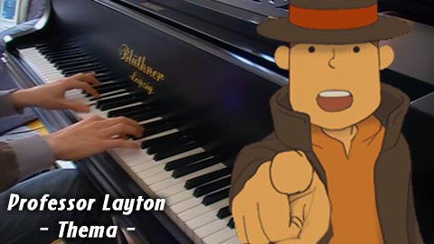 Das Professor Layton - Thema, Komposition: Tomohito Nishiura, Transkription: Sebastian Wolff