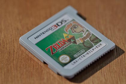 Hier wird klar: Es handelt sich um das von mir gerade sehr gerne gespielte neue "Legend Of Zelda" - Spiel!