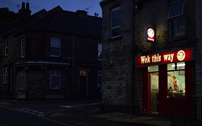 This chinese take-away restaurant is very close to my house. Great food!